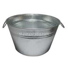 Maqhubu a Champagne ea Oval Bbq Ice BBQ Ice Bucket